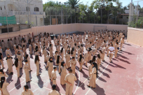 بالصور: كشاف النادي الاسلامي بيافا يتسعد لأضخم استعراض كشفي بمناسبة العيد